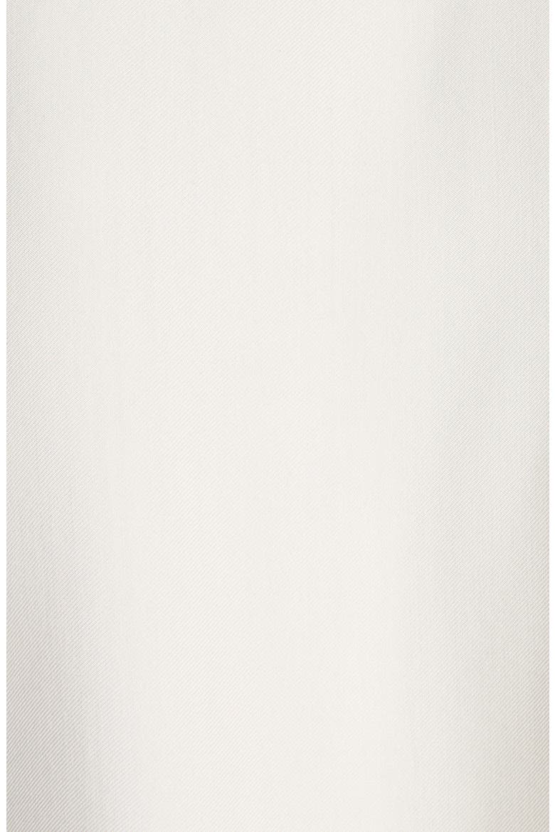 Classic Fit Silk & Curpo Twill Button-Up Shirt, Alternate, color, CANVAS WHITE