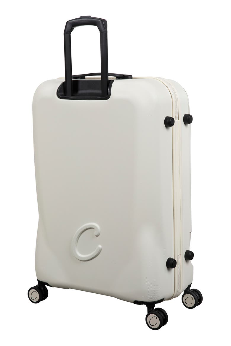 Luminita 28-Inch Hardshell Spinner Suitcase, Alternate, color, WHITE / EUCALYPTUS
