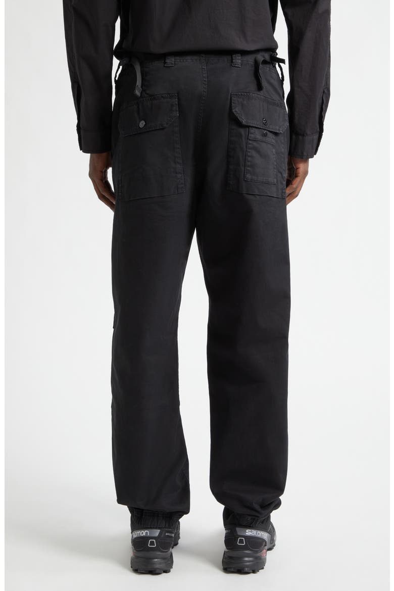 Stretch Cotton Joggers, Alternate, color, BLACK