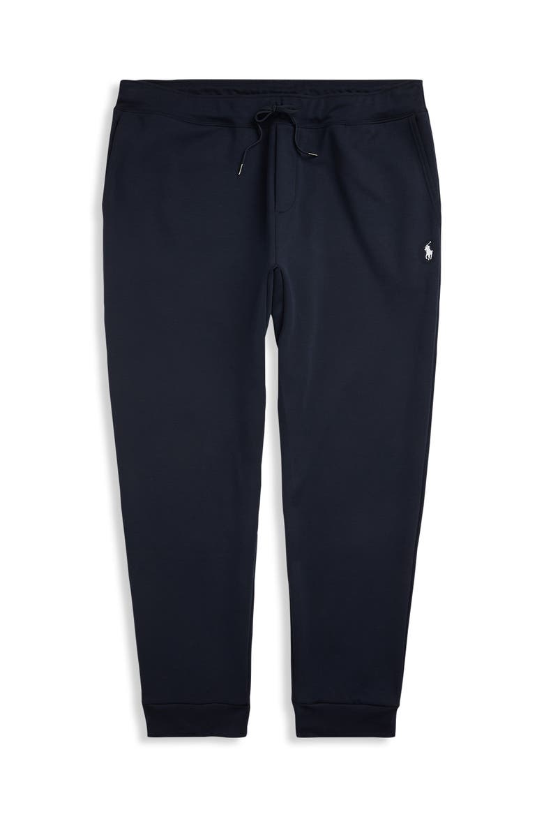 Big & Tall Double-Knit Tech Joggers, Alternate, color, AVIATOR NAVY