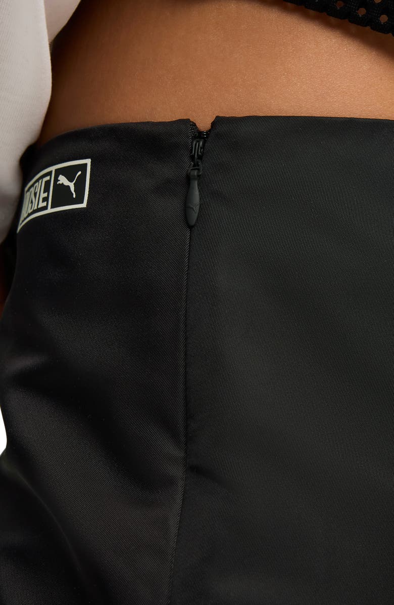 PUMA x Rosé Low Rise Miniskirt, Alternate, color, Puma Black
