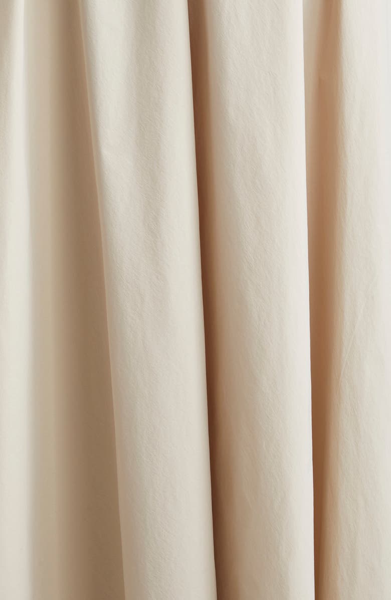 Herno Pleated Stretch Nylon Midi Skirt, Alternate, color, Champagne