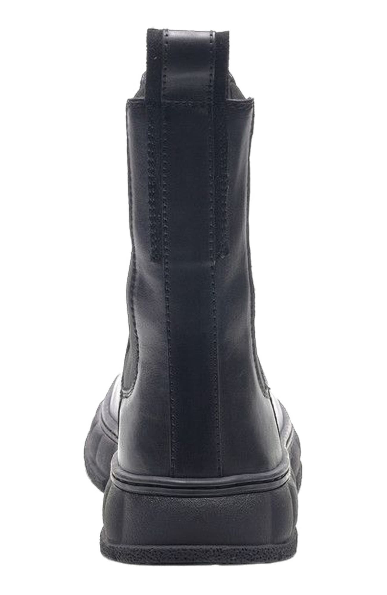 A. Veer Stratus Chelsea Boot, Alternate, color, Black Leather