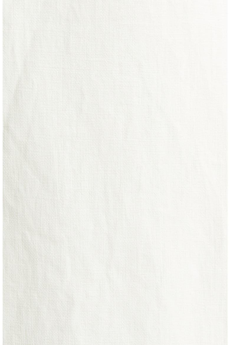 Hug Buckle Coated Linen Cargo Skirt, Alternate, color, MASCARPONE