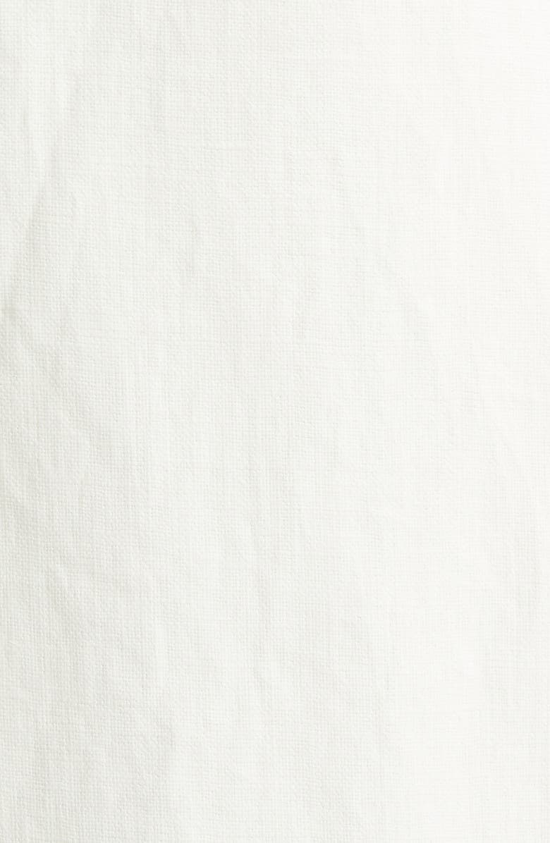 FERRAGAMO Hug Buckle Coated Linen Cargo Skirt, Alternate, color, Mascarpone