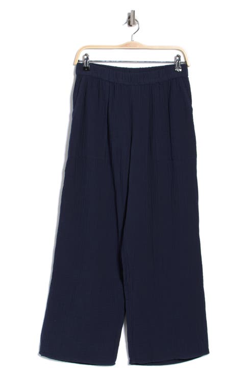 Cotton Gauze Pull-On Pants