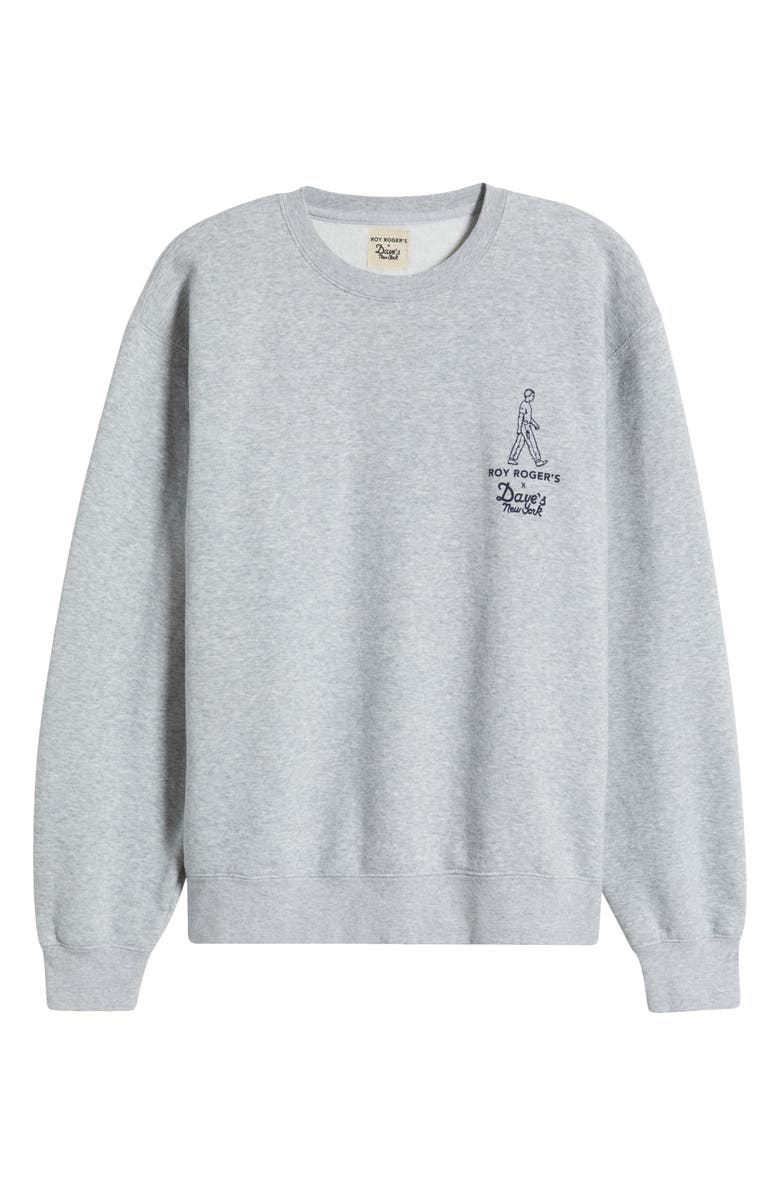 Roy Rogers x Dave's New York Gender Inclusive Logo Graphic Sweatshirt, Alternate, color,