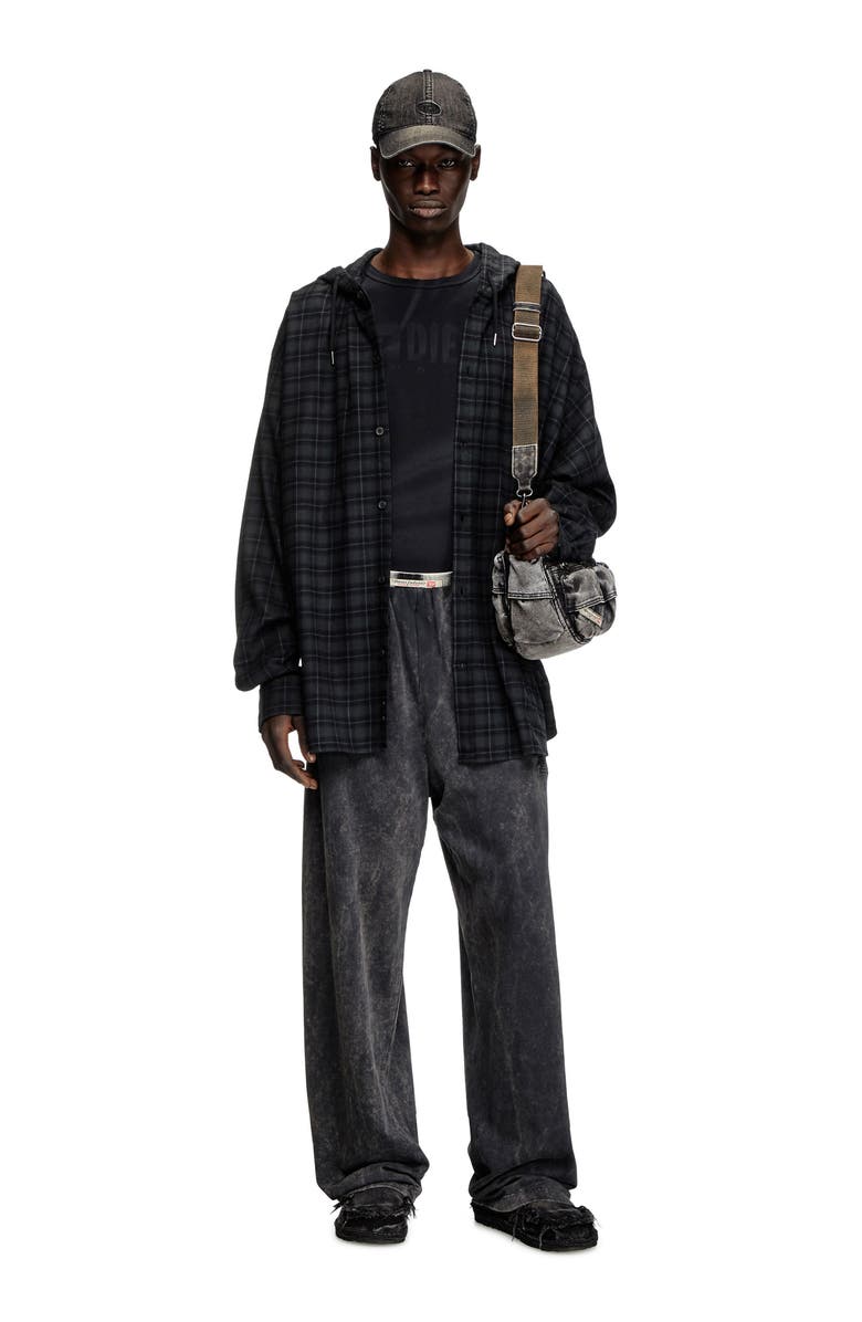 DIESEL<sup
®</sup
 T-Adjust-R13 Oversize Graphic T-Shirt, Alternate, color, Deep/ Black