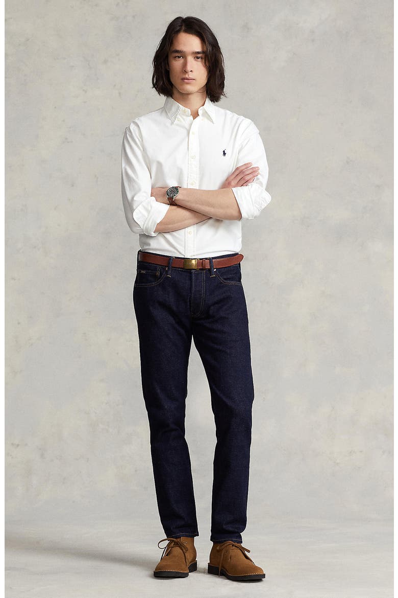 Oxford Button-Down Shirt, Alternate, color, WHITE