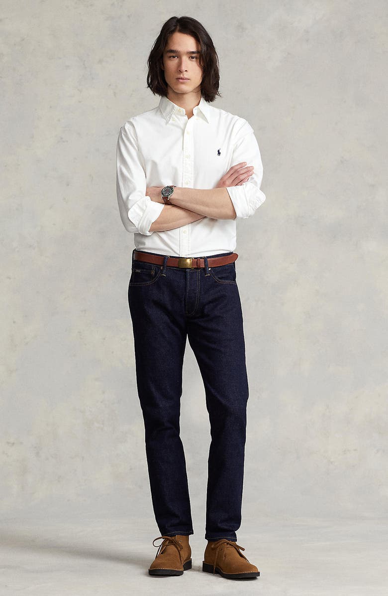 Polo Ralph Lauren Oxford Button-Down Shirt, Alternate, color, 