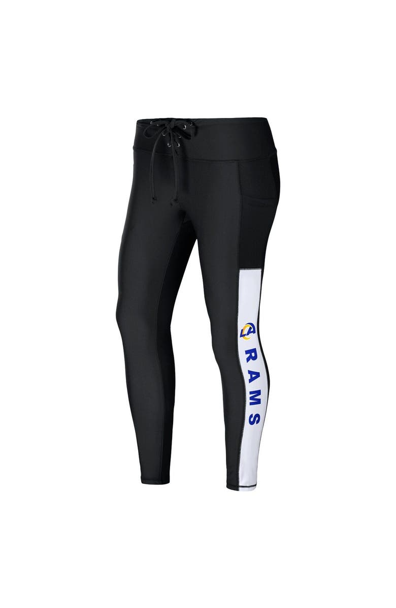 WEAR by Erin Andrews Women's WEAR by Erin Andrews Black Los Angeles Rams Leggings, Alternate, color, Black