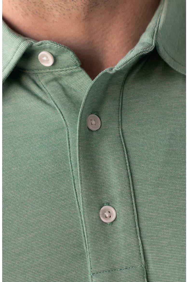 Feeder Polo, Alternate, color, MELANGE FARMER SAGE