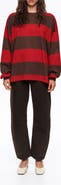 BIMBA Y LOLA Denim Barrel Leg 5-Pocket Trousers