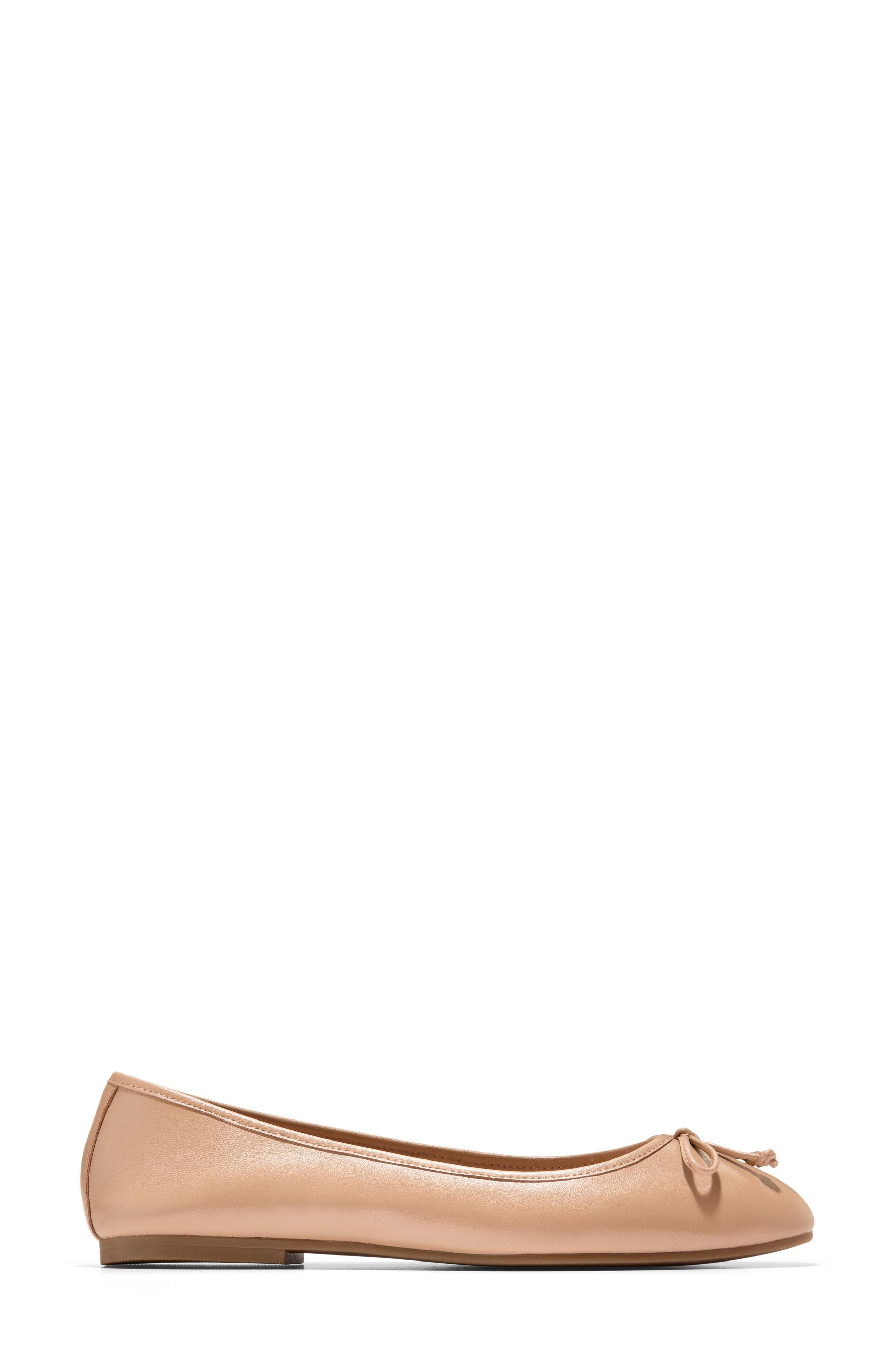Yara Ballet Flat, Alternate, color, TUSCAN SAND LEATHER
