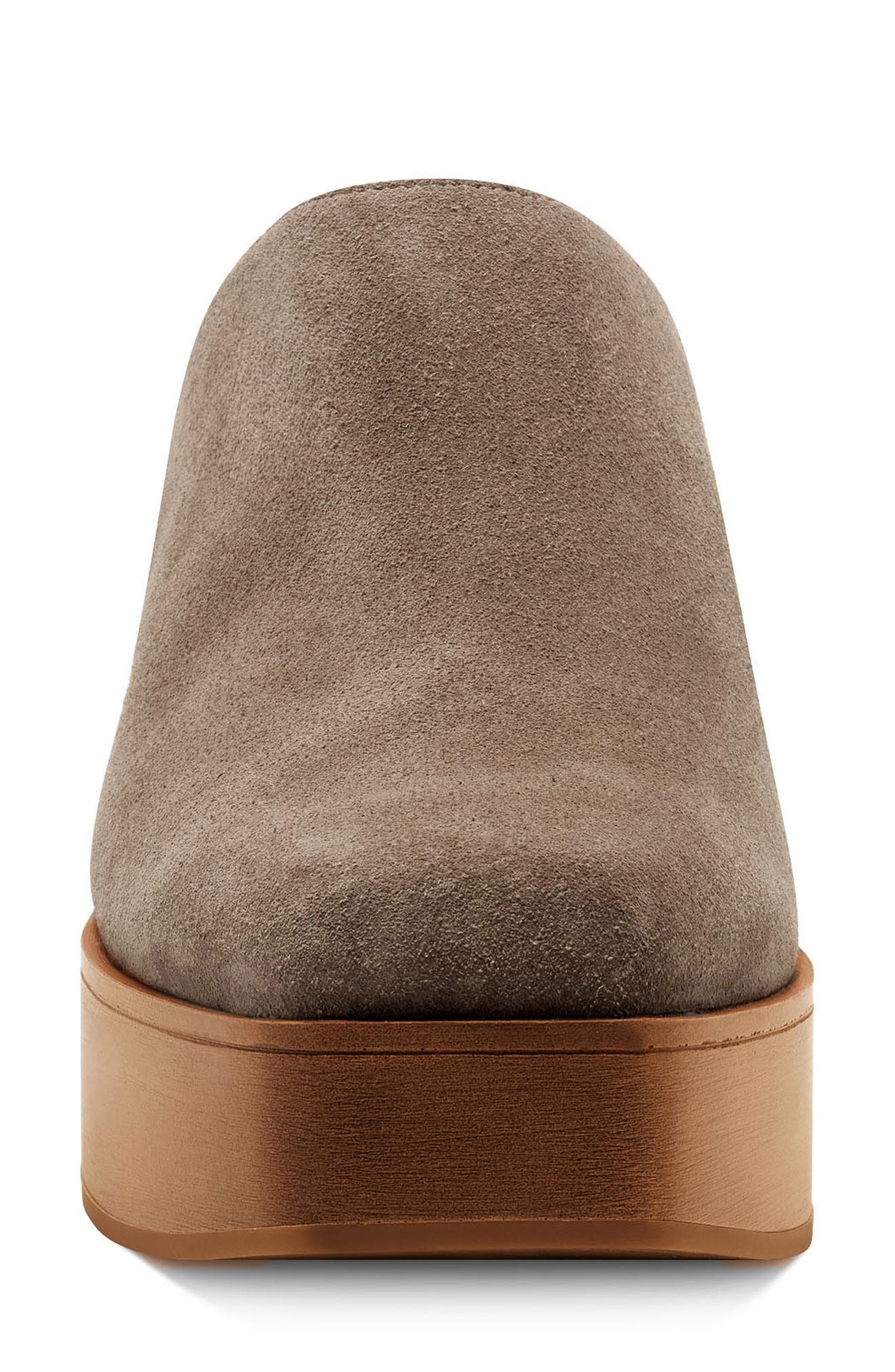 Rimindel Faux Shearling Platform Mule, Alternate, color, BEIGE