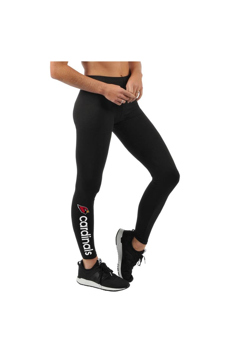 G-III 4HER BY CARL BANKS Women's G-III 4Her by Carl Banks Black Arizona Cardinals Post Season Lightweight Lounge Leggings, Alternate, color, 