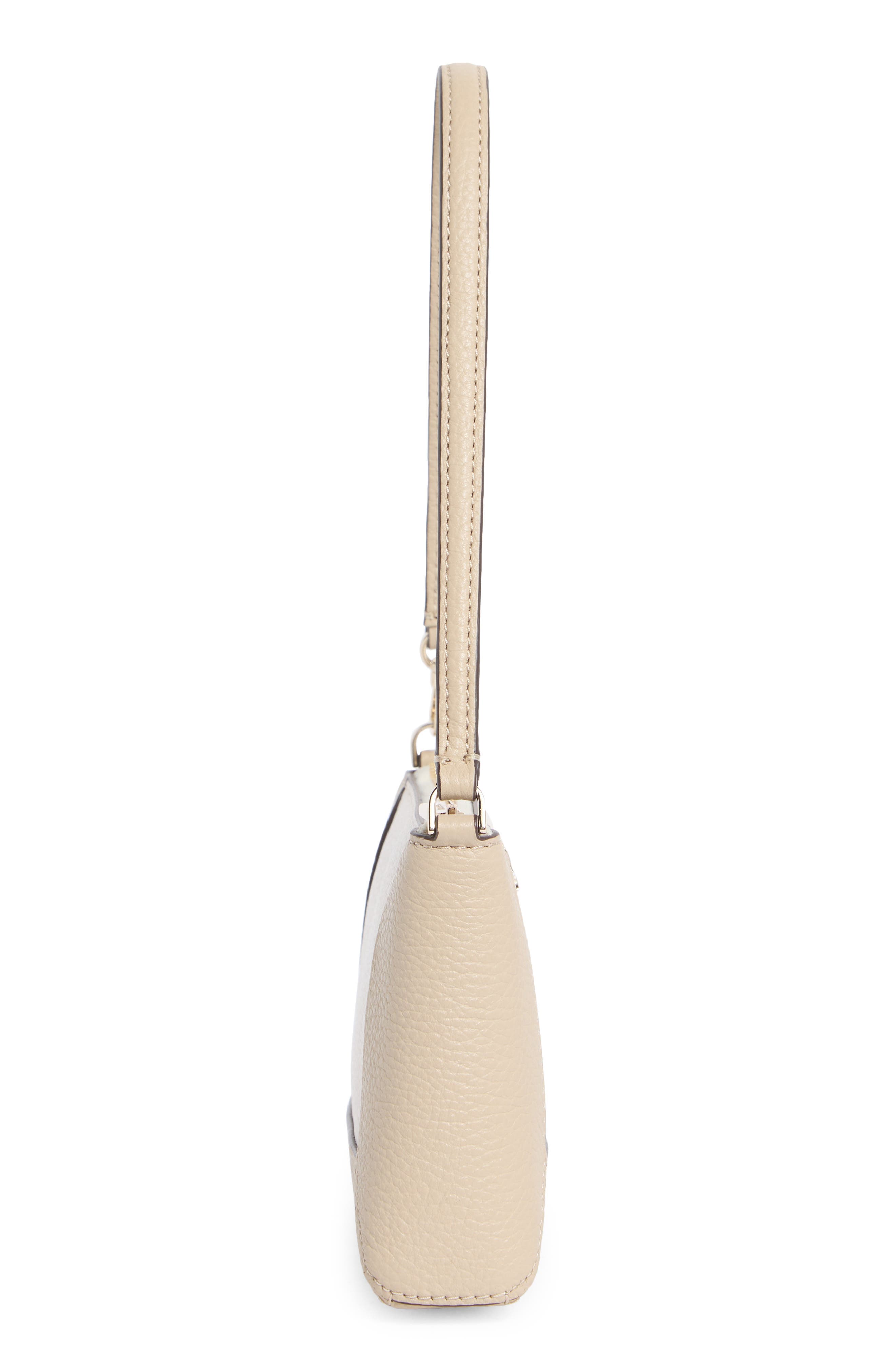 Kate Spade New York lena colorblock leather shoulder bag, Alternate, color, Light Sand Multi