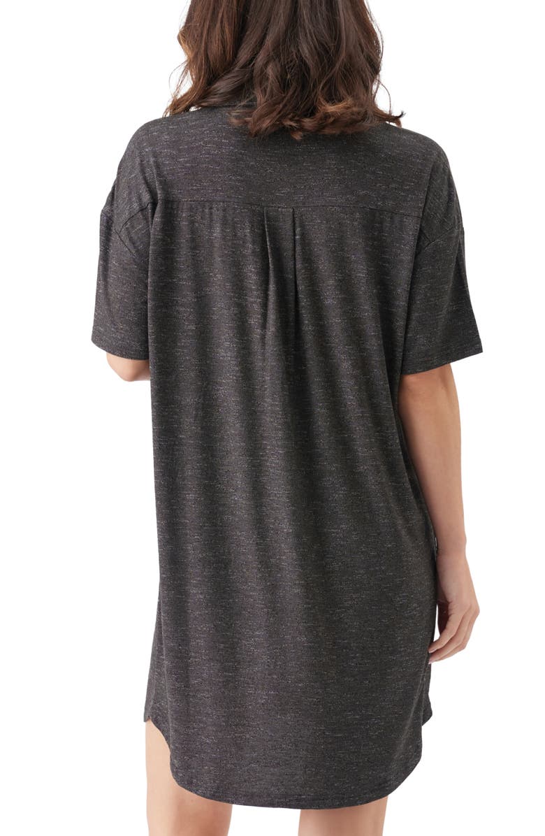 Ripe Maternity Dreamy Night Shirt, Alternate, color, Granite