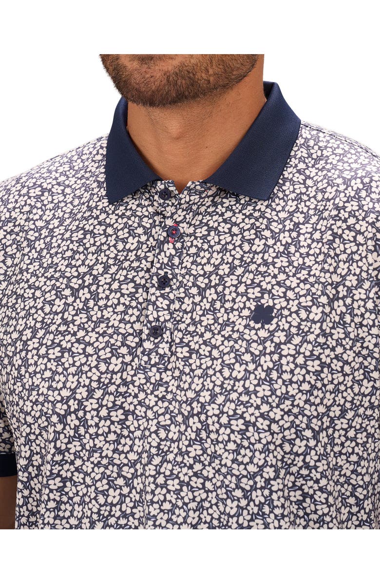 Black Clover Lucky Bloom Polo, Alternate, color, Navy