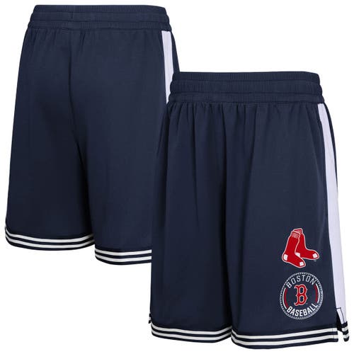 Outerstuff Kids'  Youth  Navy Boston Red Sox Infielder Shorts