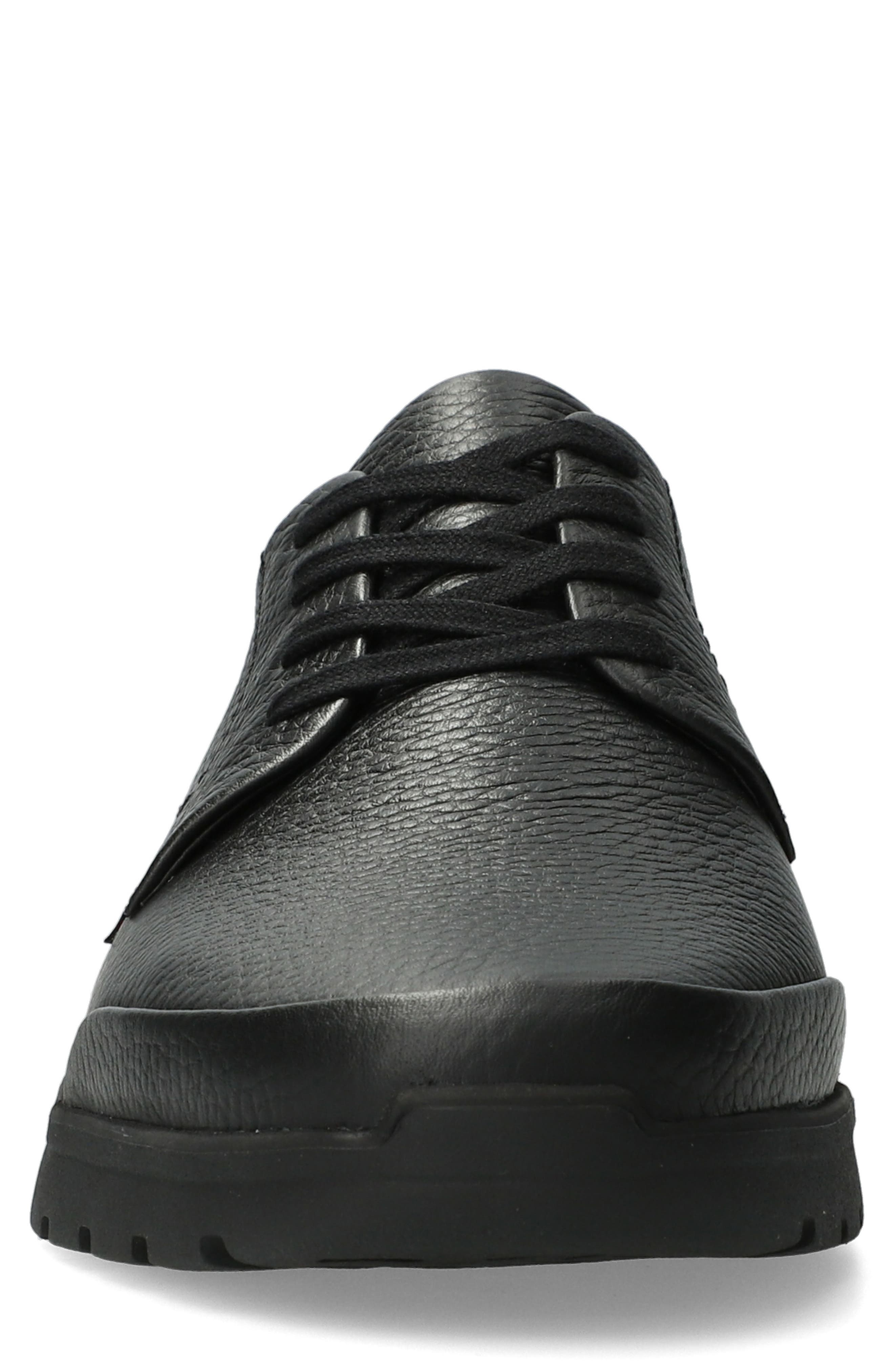 Mephisto Walker Plain Toe Derby, Alternate, color, Black