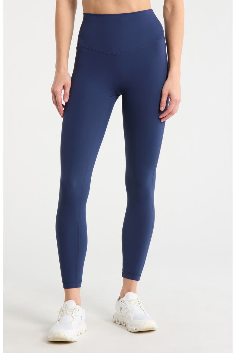 Everyday Flex High Waist Ankle Leggings, Main, color, NAVAL BLUE