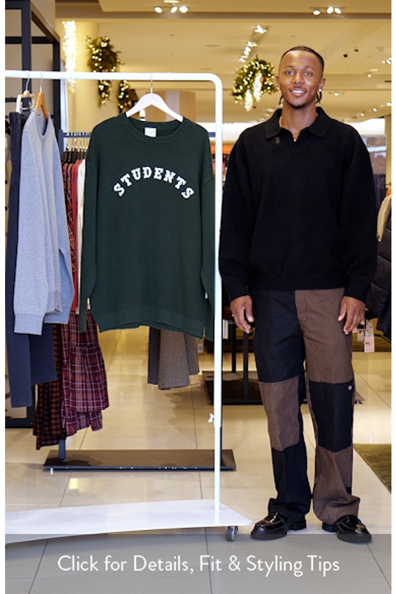 Oakridge Graphic Crewneck Sweater video