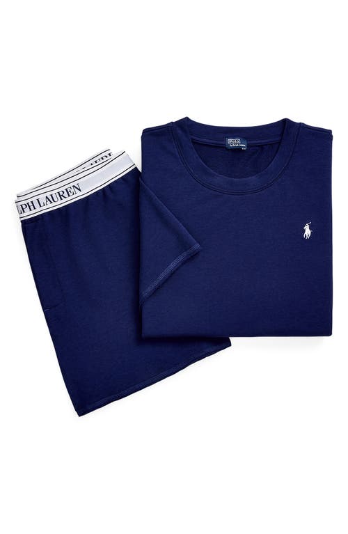 Polo Ralph Lauren Short Pajamas In Navy