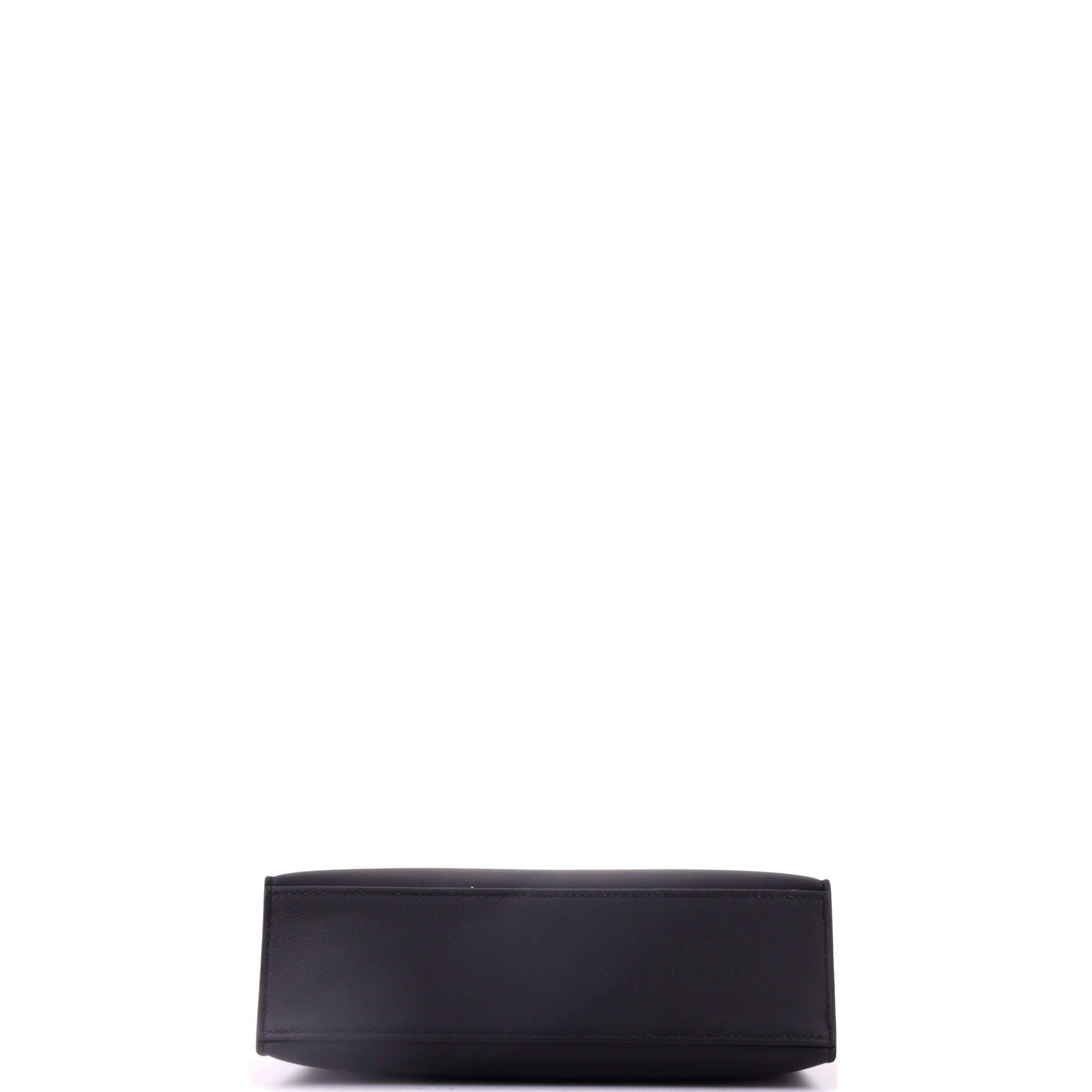 Kelly Pochette Swift, Alternate, color, Noir