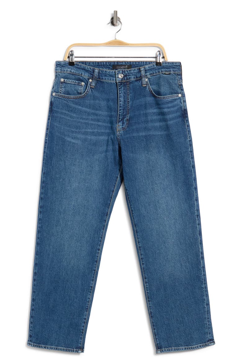 Marcel Relaxed Leg Jeans, Main, color, DARK USED CLASSIC BLUE