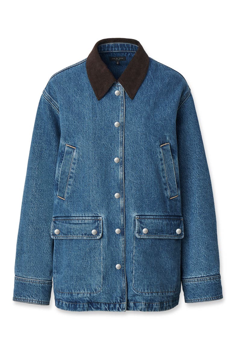 Cassidy Denim Jacket, Alternate, color, CANDICE