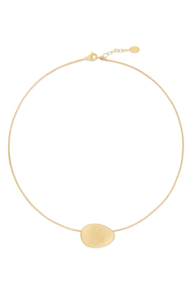 Marco Bicego Lunaria Pendant Necklace, Main, color, 18K Gold