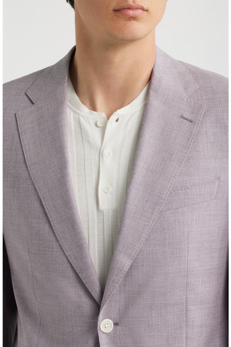 Huston Virgin Wool Blend Sportcoat, Alternate, color, LIGHT/ PASTEL PURPLE