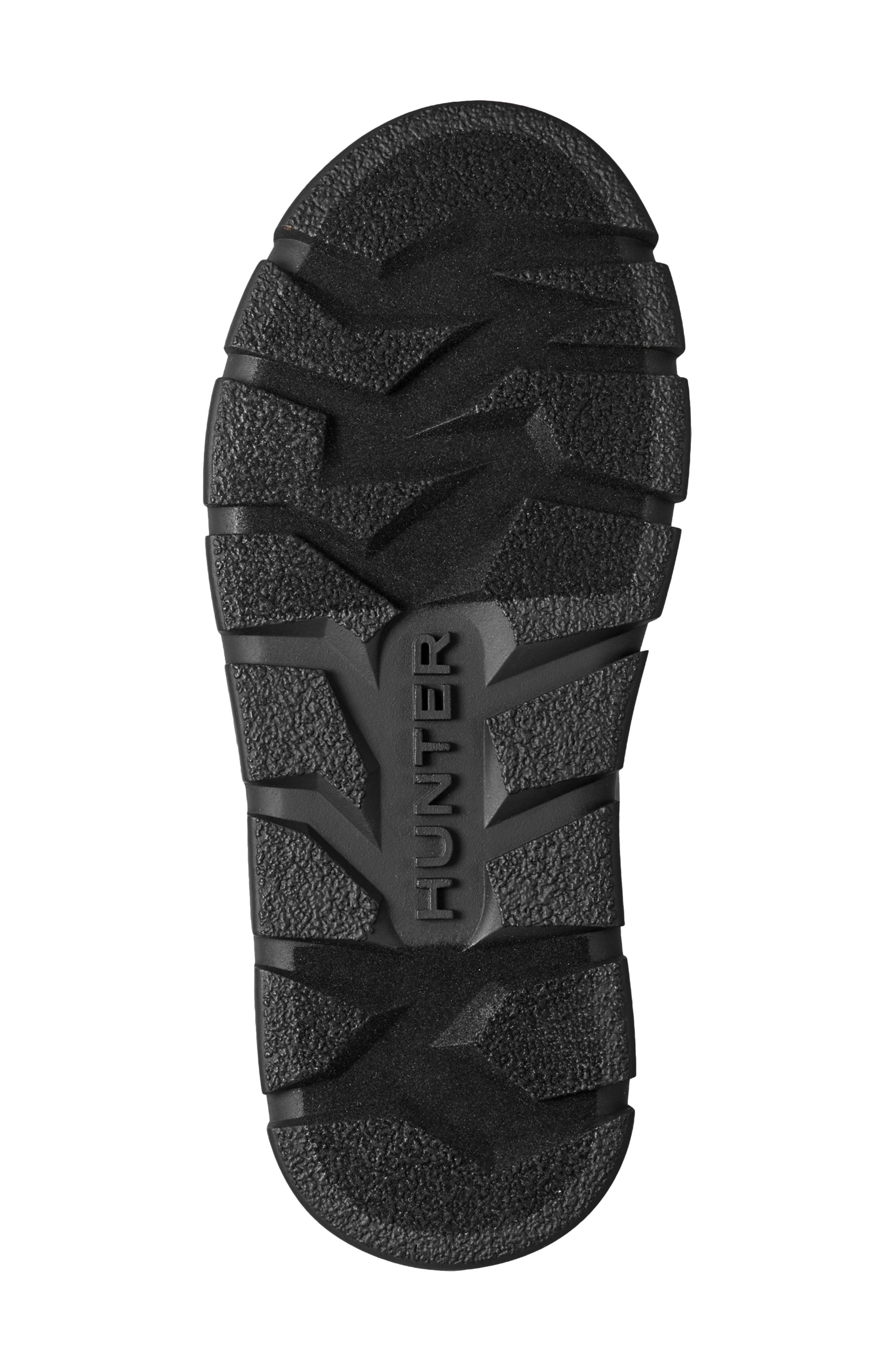 Hunter Maribels Waterproof Snow Boot, Alternate, color, Black/ Black