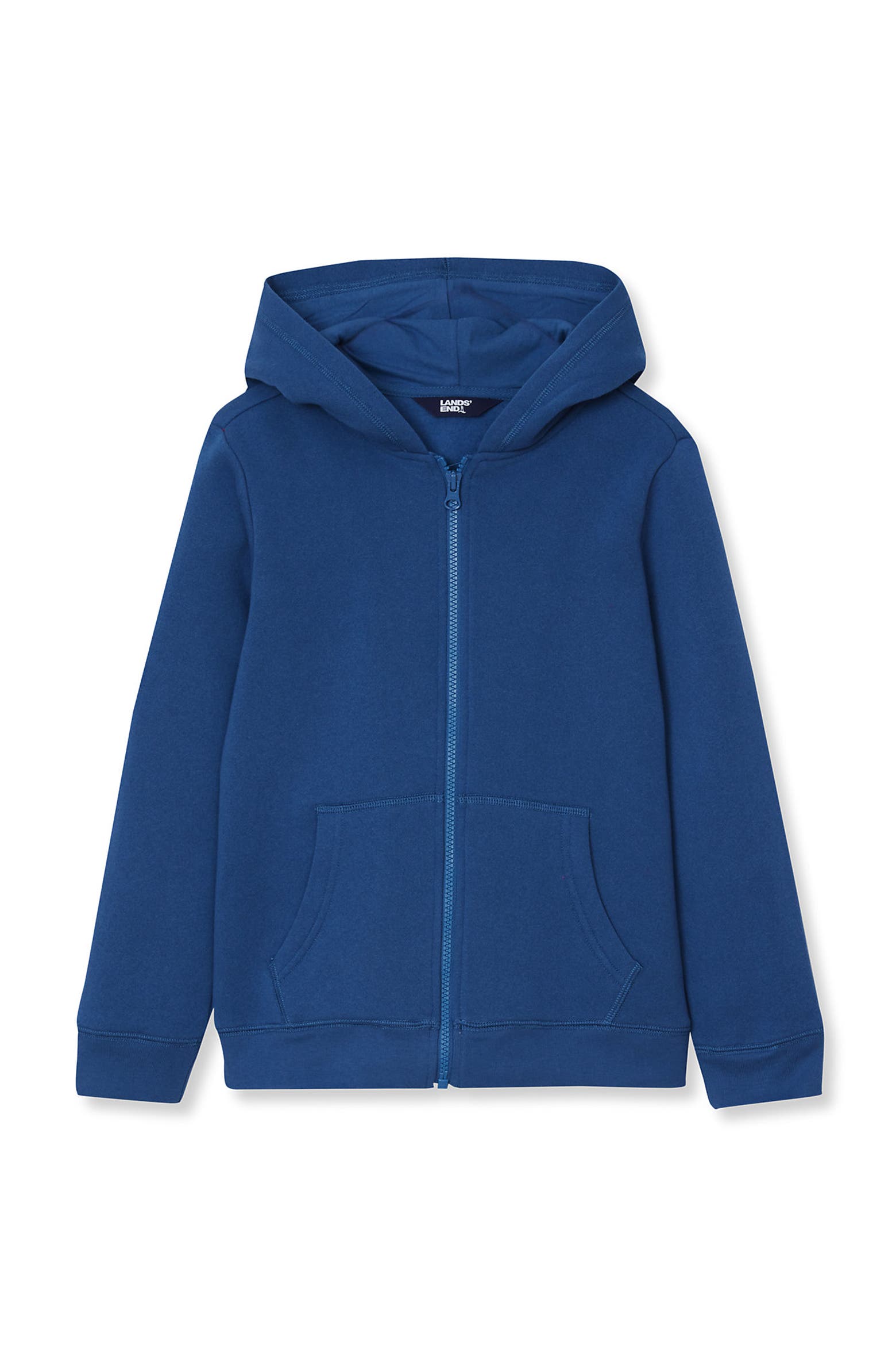 Mart Zip Code Lands' End Kids Husky Solid Fleece Zip Hoodie | Nordstrom