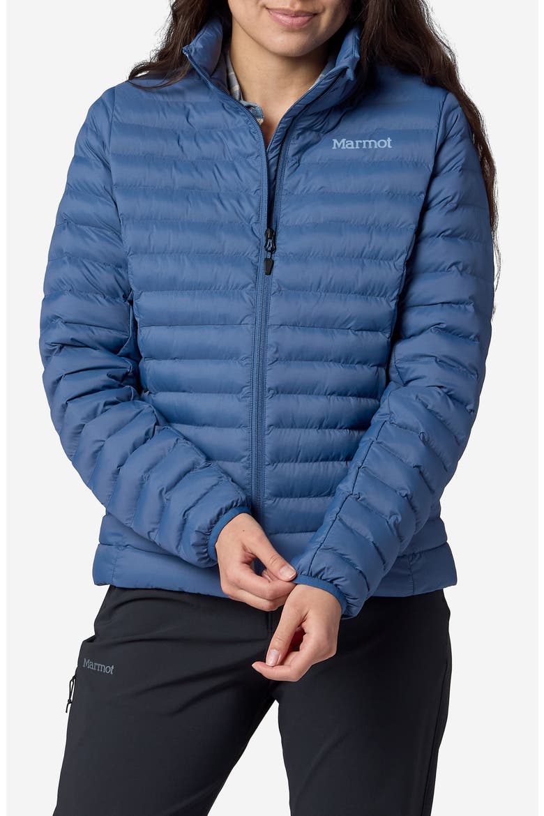 Echo Featherless Jacket, Main, color, BLUE CURRANT