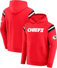 Darius Rucker Collection by Fanatics Men's Darius Rucker Collection by Fanatics Red Kansas City Chiefs Football Washed Pullover Hoodie