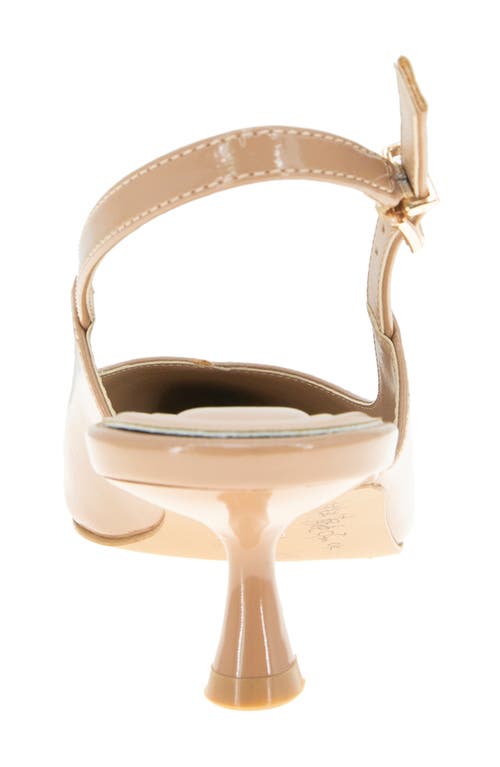 Bcbgeneration Kira Slingback Kitten Heel Pump In Brown