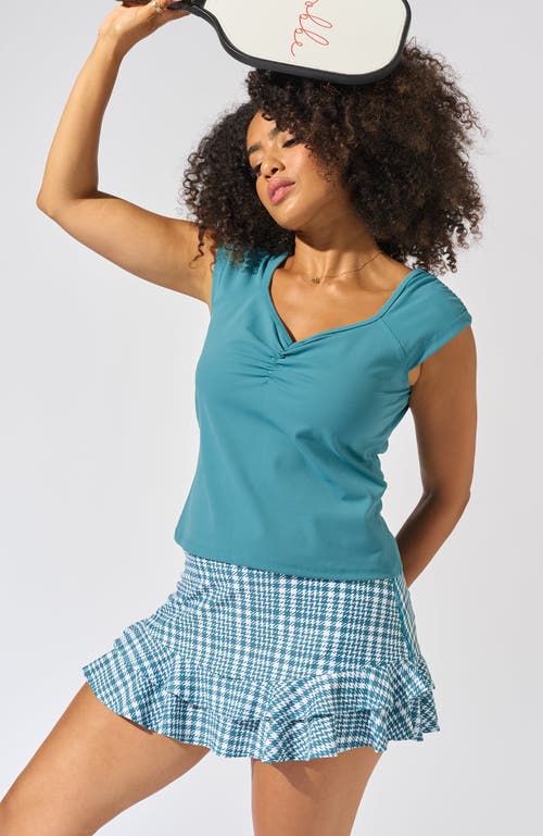 Bobbe Active Tiebreaker Tank In Blue