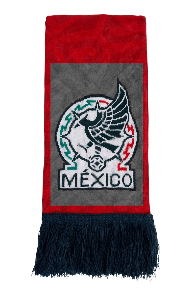 FMF Mexico Scarf, Main, color, BOLD GREEN/ AURORA IVY