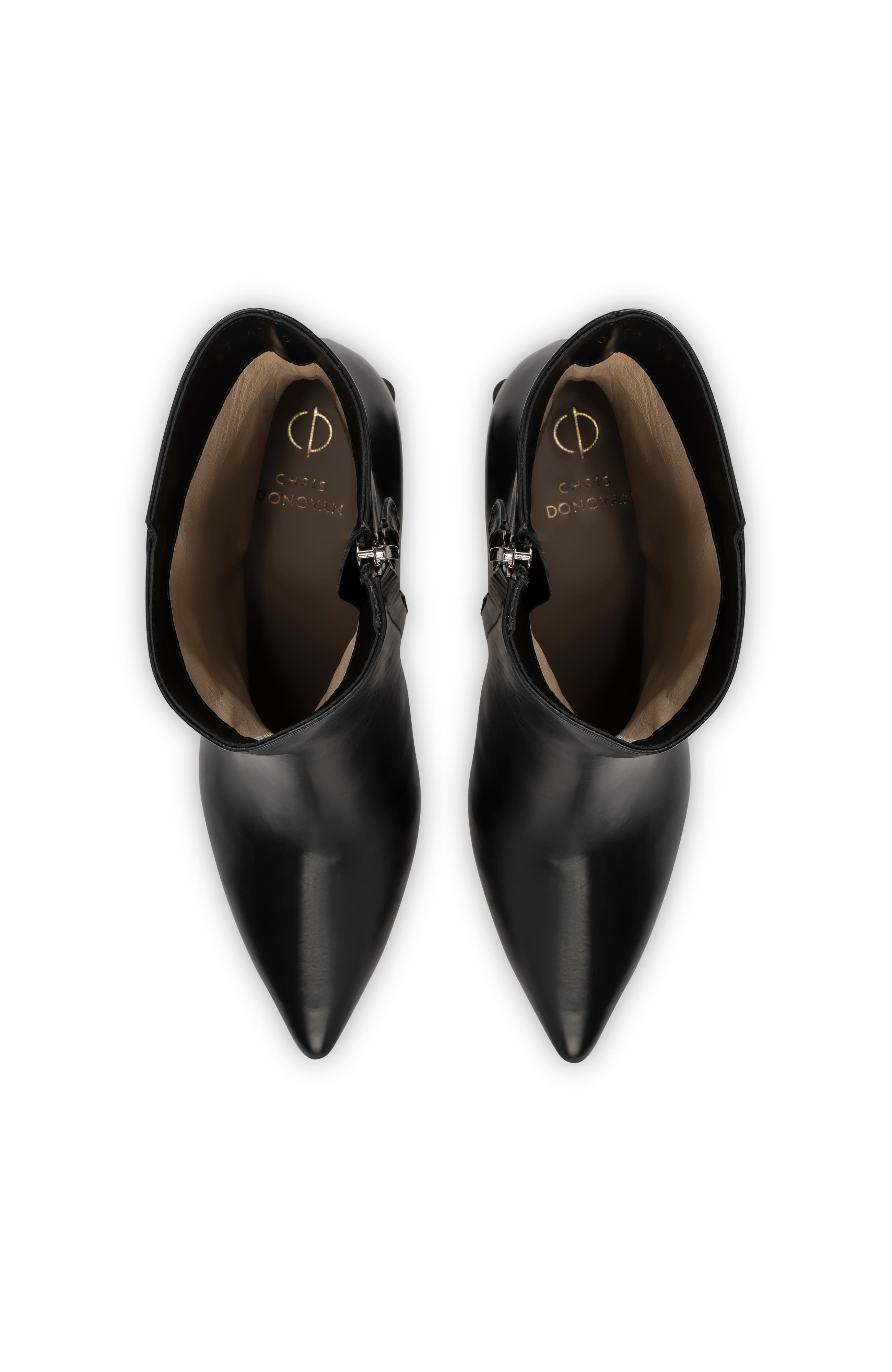 Chris Donovan Footwear Leaf Boot, Alternate, color, Black