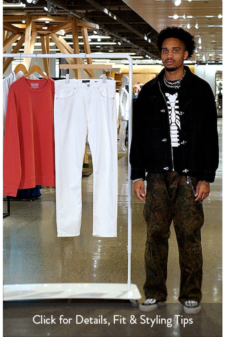 Courage Straight Leg Jeans (White Urban video