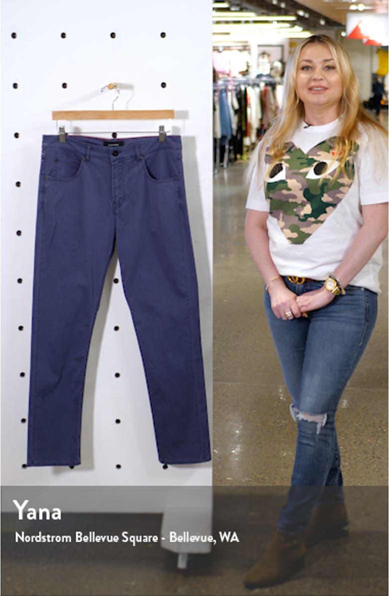 Five-Pocket Straight Leg Pants, sales video thumbnail