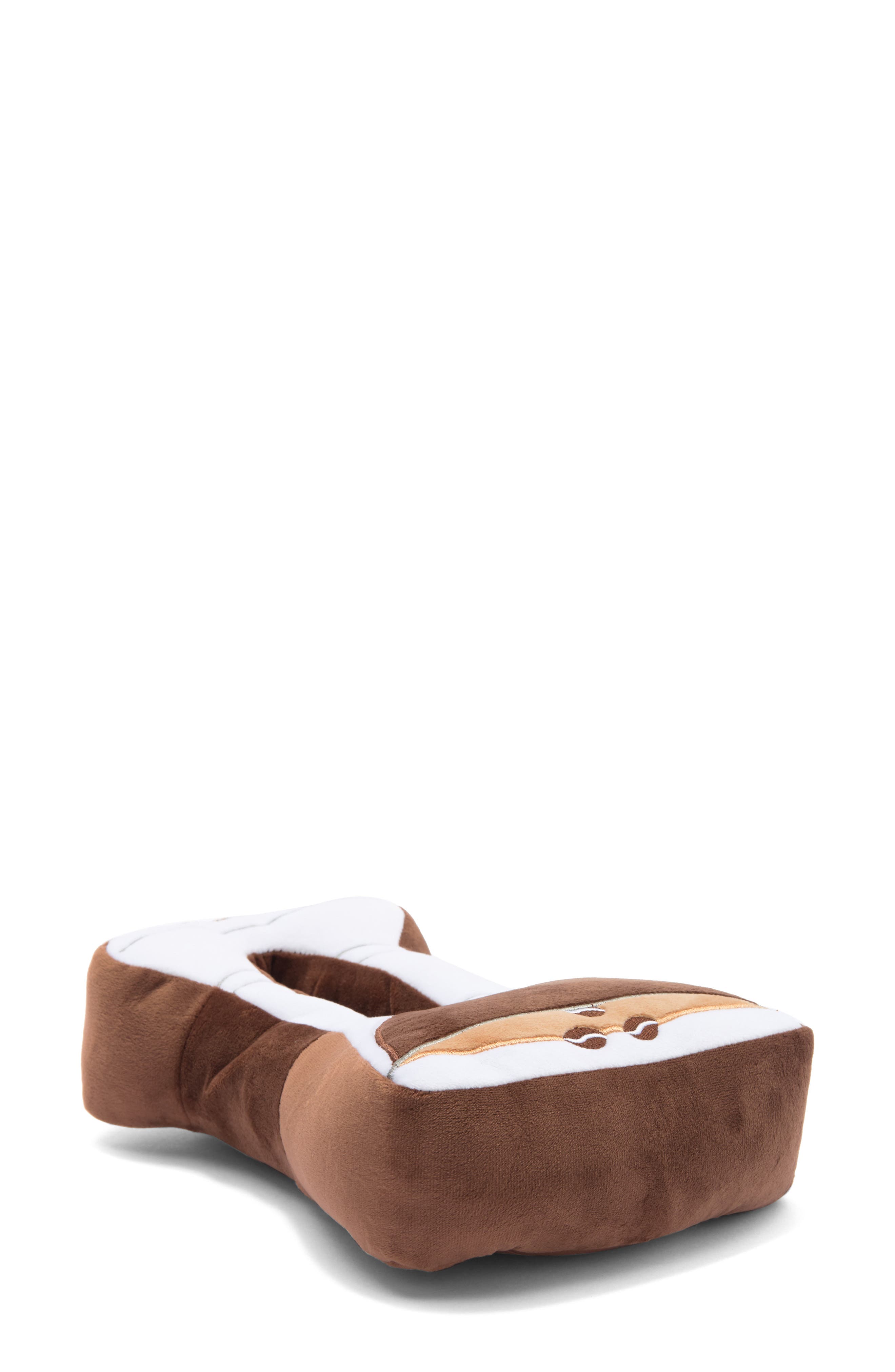 LUXE CLUB Espresso Martini Slippers, Alternate, color, Brown