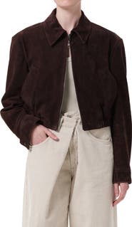 AGOLDE x Shoreditch Ski Club Nahla Suede Jacket