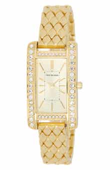 Diamond Dial Bracelet Watch, 23mm x 37mm