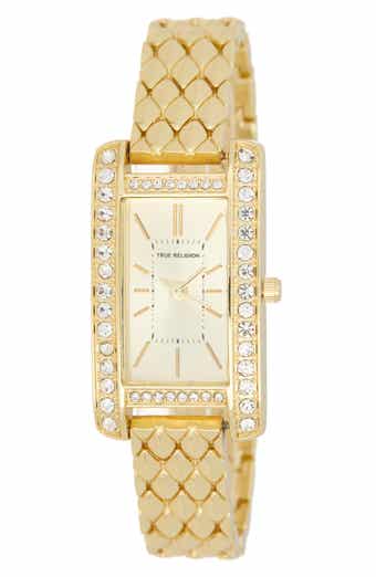 Diamond Dial Bracelet Watch, 23mm x 37mm