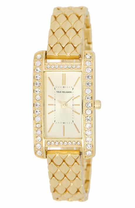 Diamond Dial Bracelet Watch, 23mm x 37mm