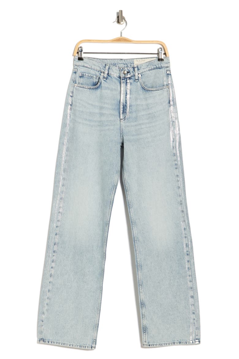 Shannon High Waist Straight Leg Jeans, Alternate, color, PALMER