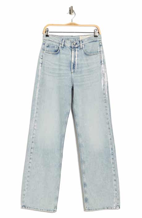 rag & bone Shannon High Waist Straight Leg Jeans